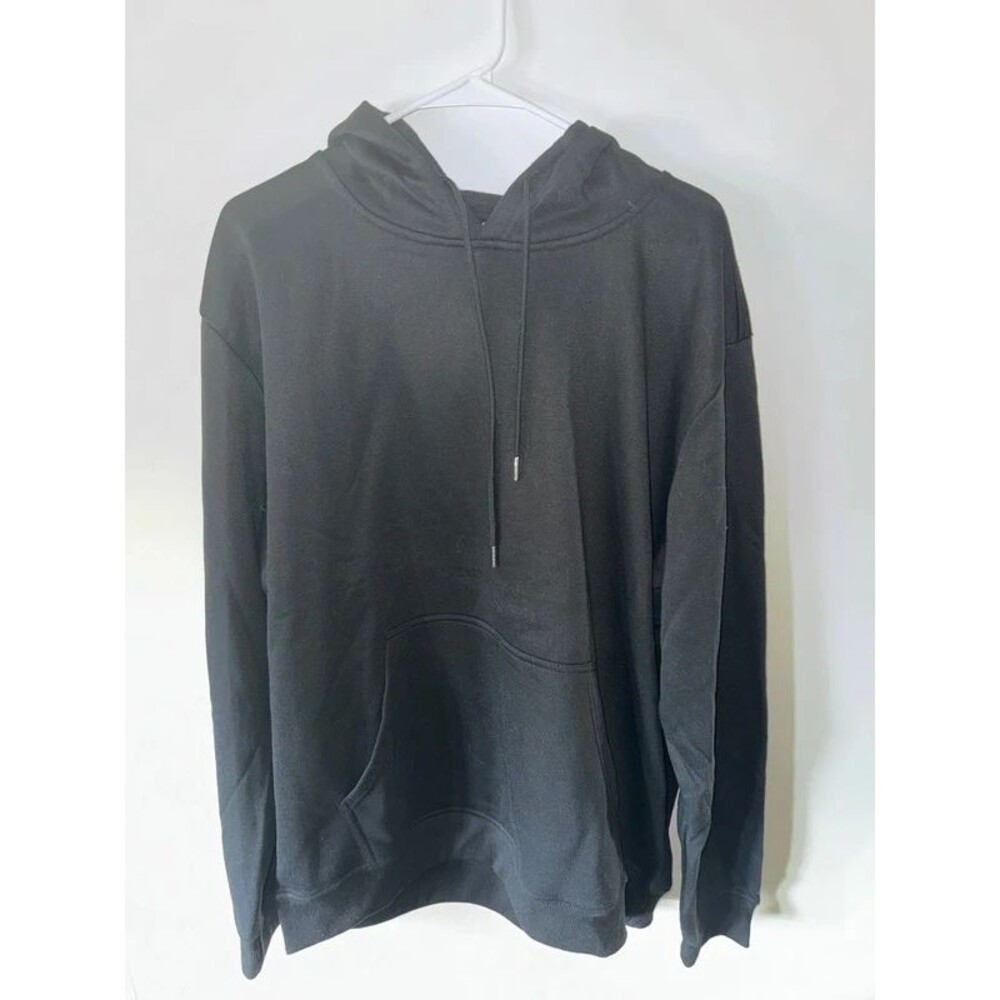 Men’s unisex sweatshirt hoodie 2XL black